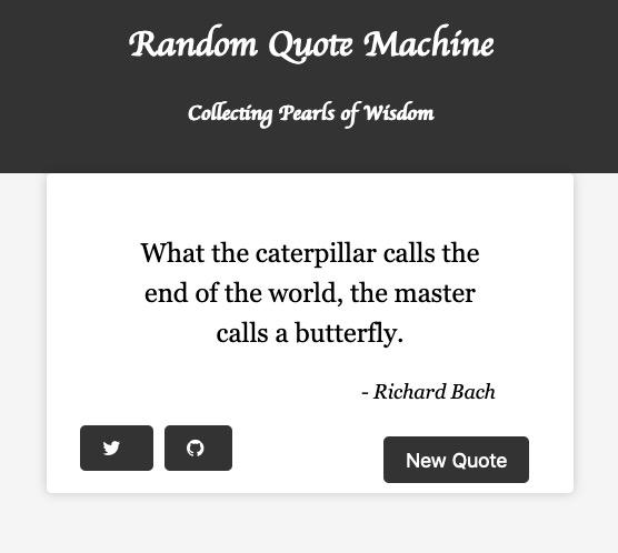 Random Quote Machine